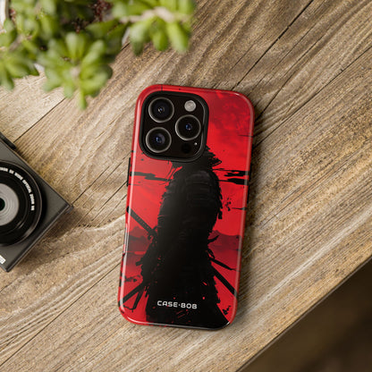 Samurai Bloodmoon iPhone 16 Pro Case - Tough