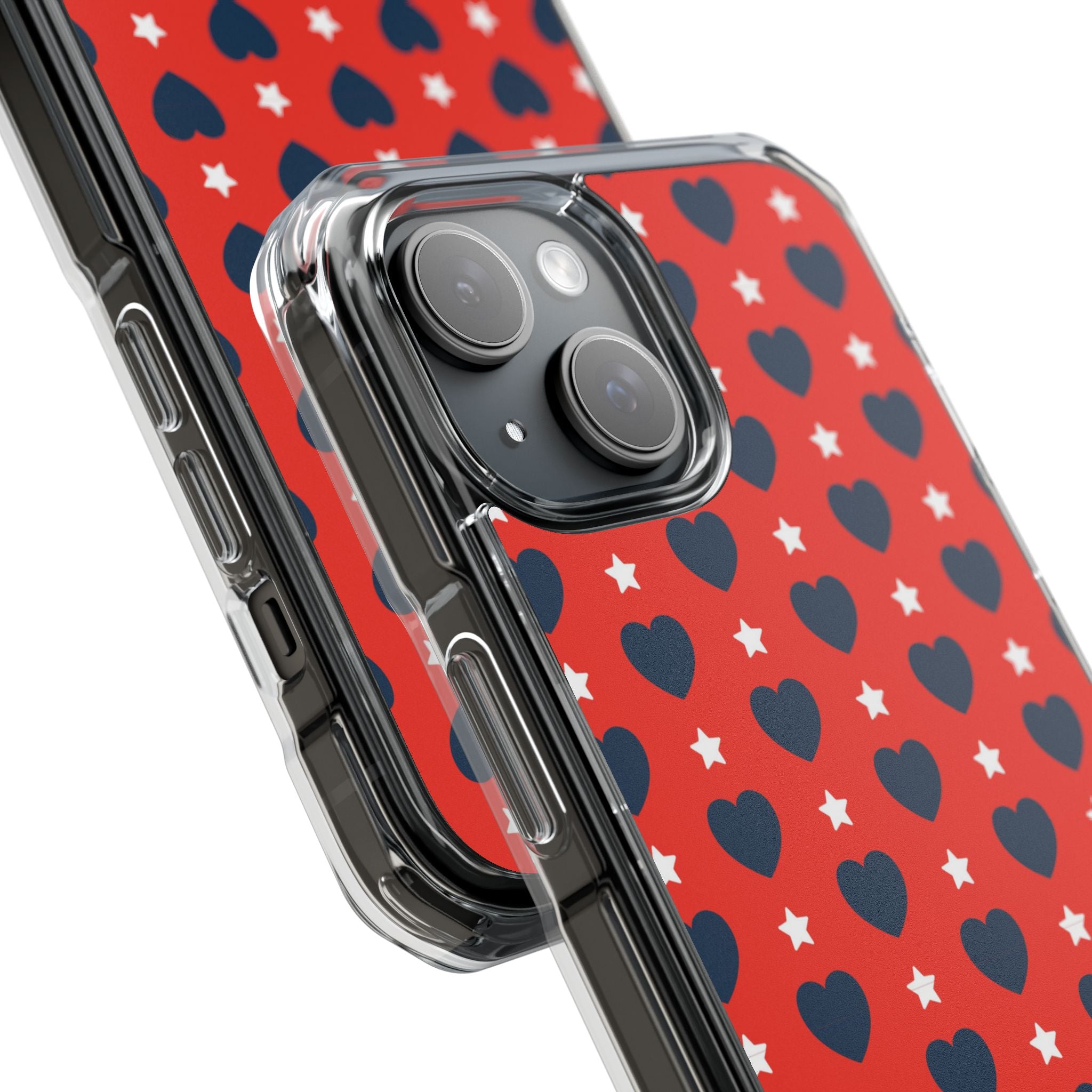 Hearts Dance Bright iPhone Case - Impact