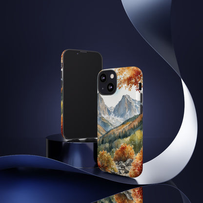 Autumn Leaves Dance - iPhone Case