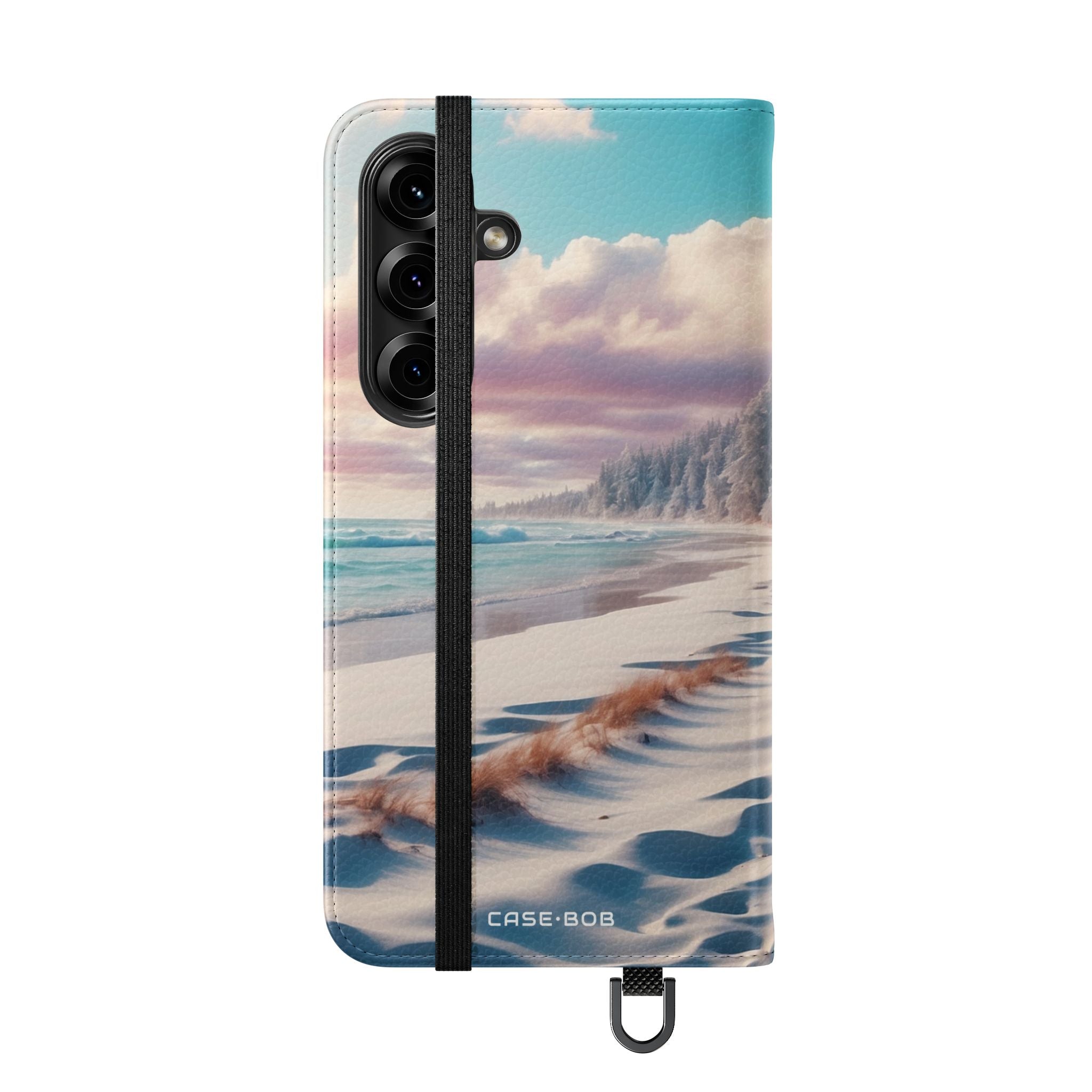 Snowy Footprints - Samsung S25 Case - Wallet