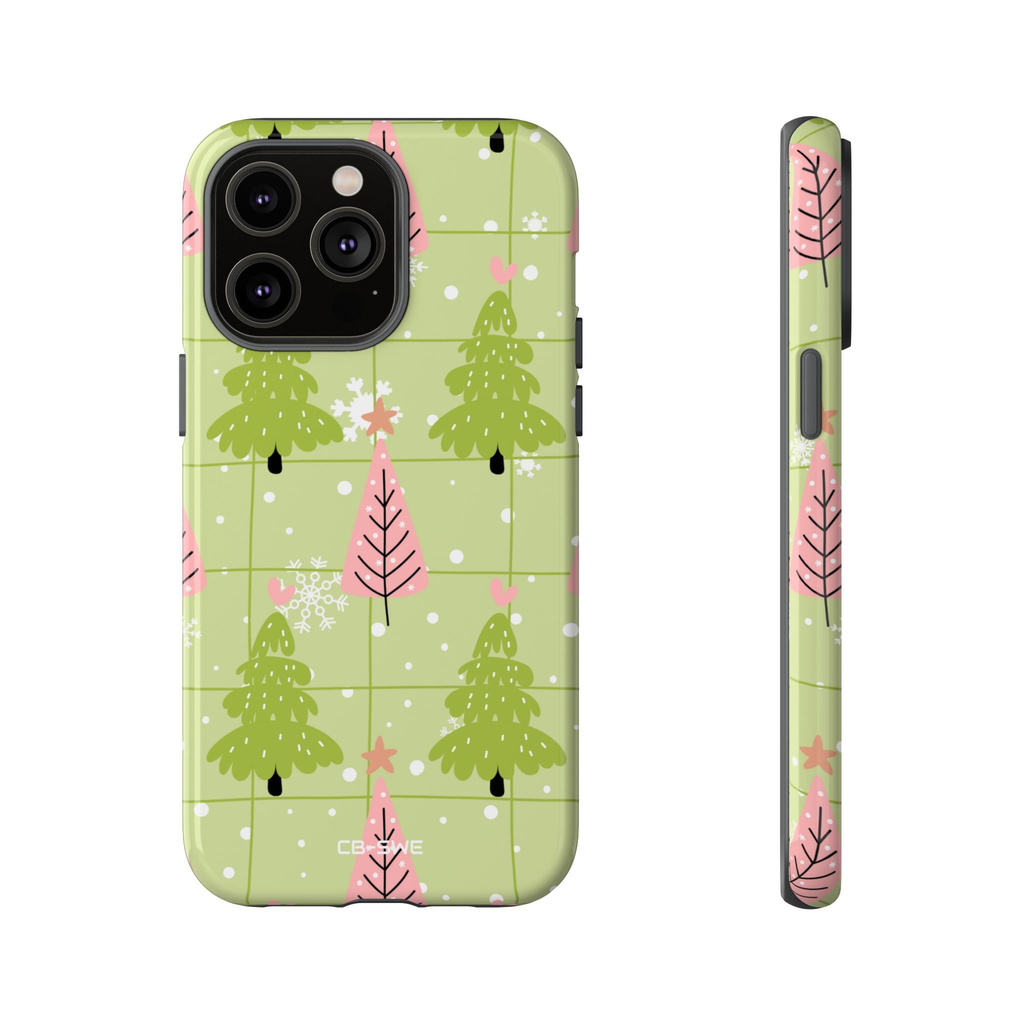 Whimsical Trees Dance - iPhone Case