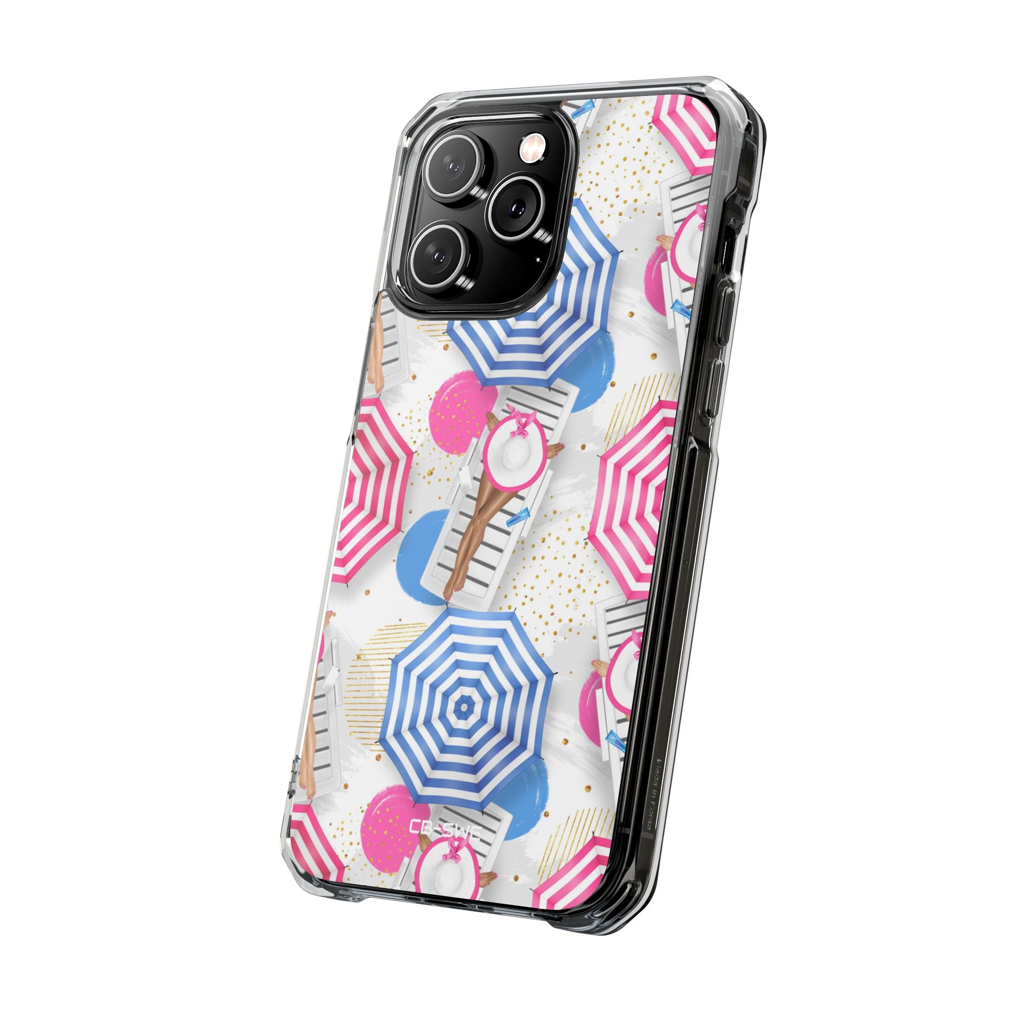 Sun Hats Relaxing iPhone Case - Impact