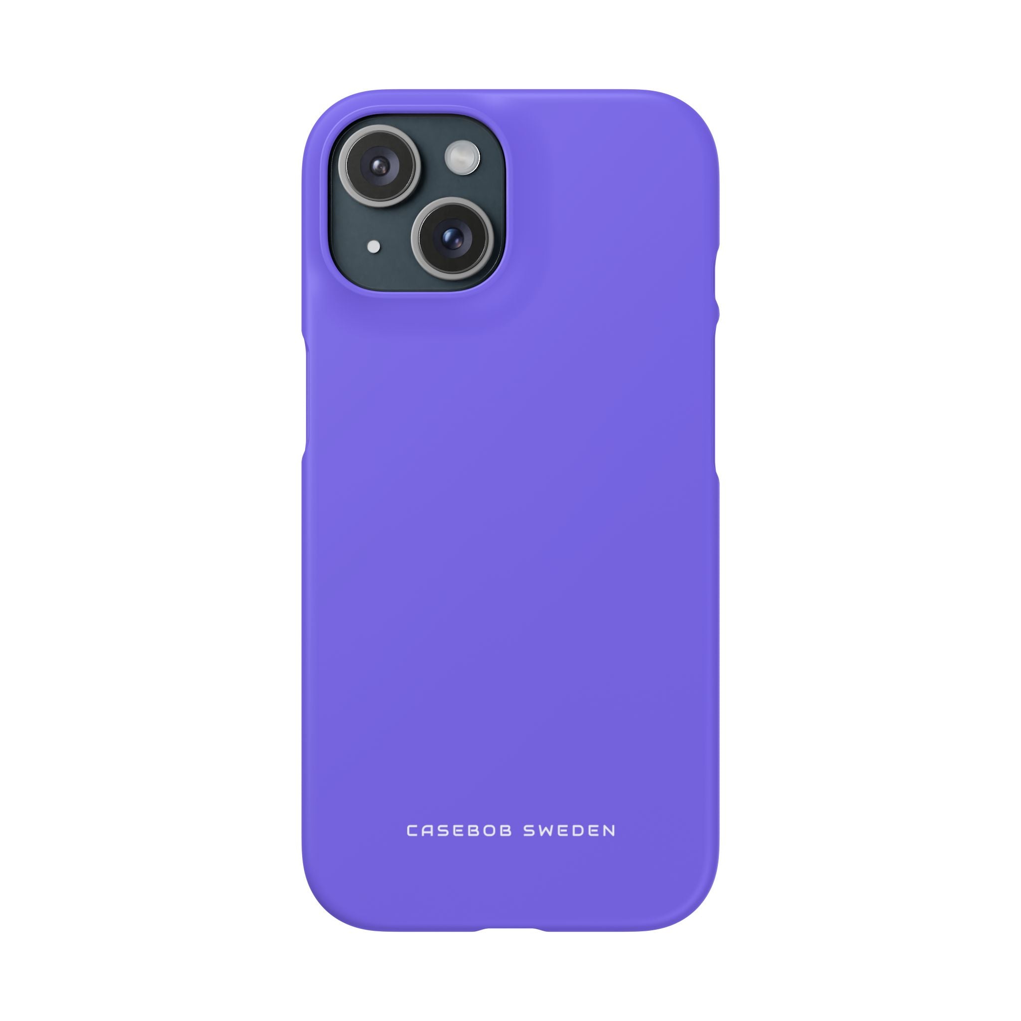 Medium Slate Blue iPhone 15 - Slim Phone Case