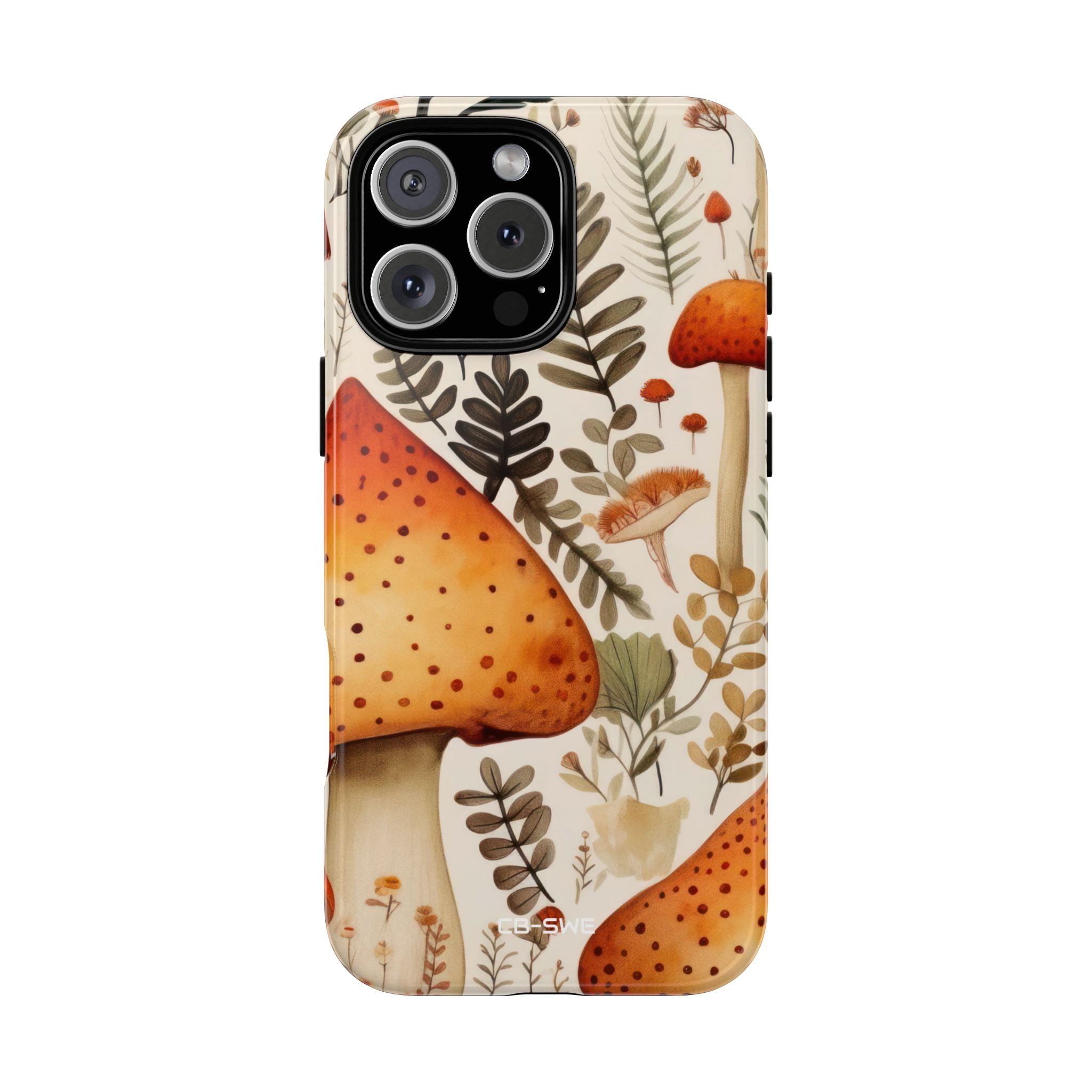 Mushrooms Sprout Cheerfully - iPhone Case