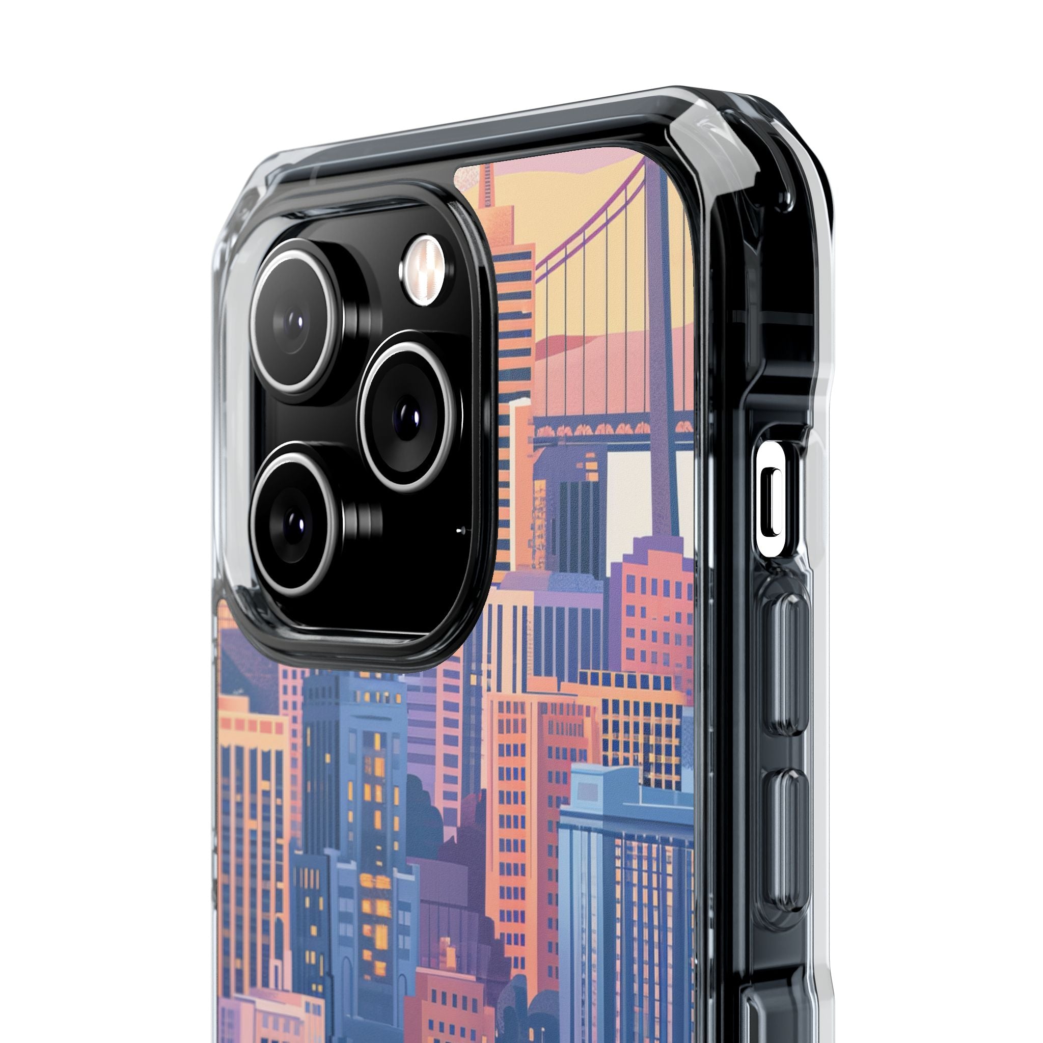 Urban Energy - Clear Impact iPhone 14 Phone Case