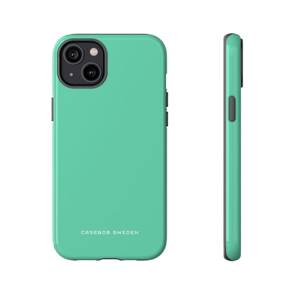 Medium Aquamarine iPhone 14 - Tough Phone Case