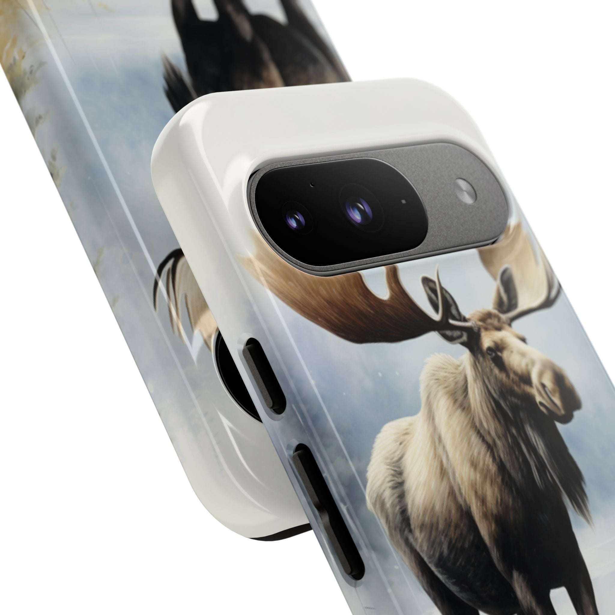 Moose Reflection Google Pixel 9 Case - Tough
