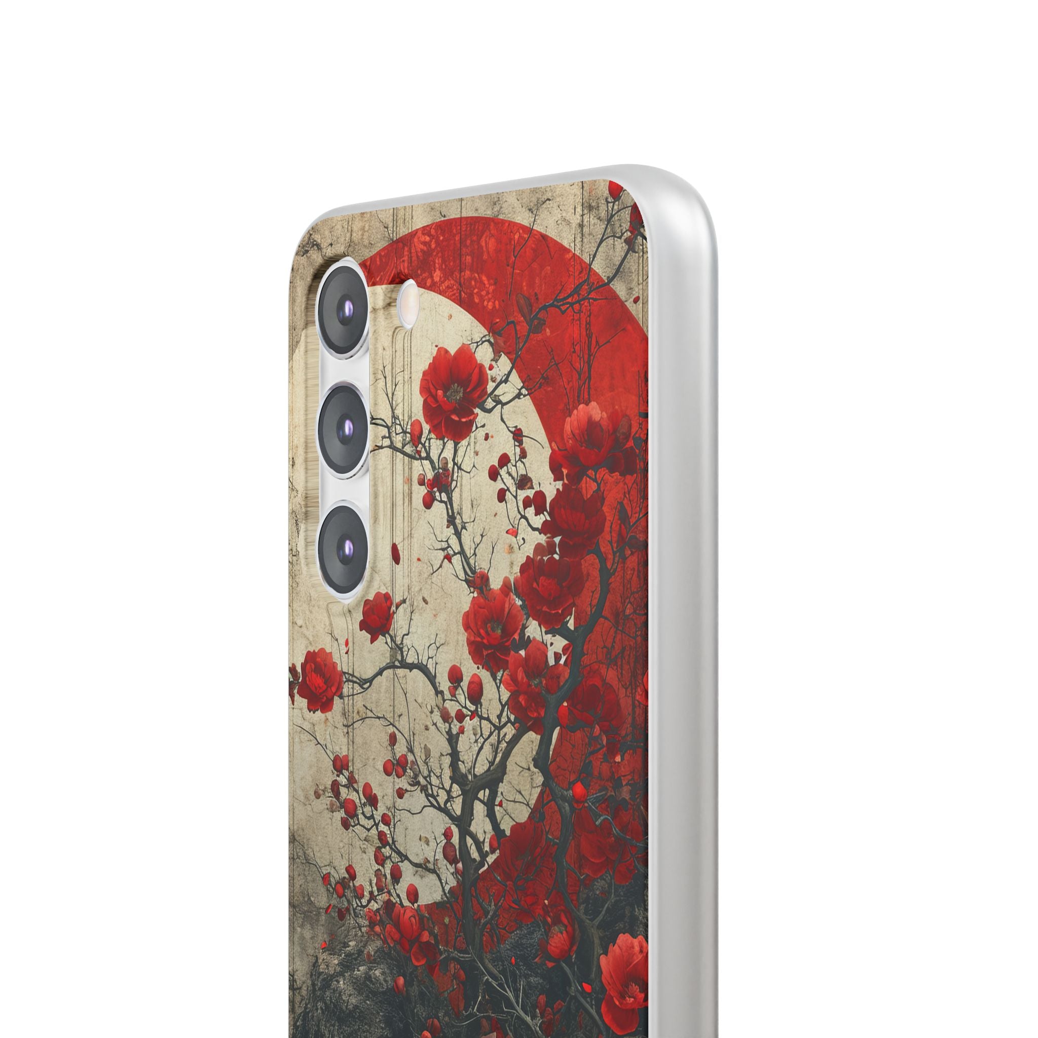 Zen Blossoms in Moonlight Samsung S23 - Flexi Phone Case