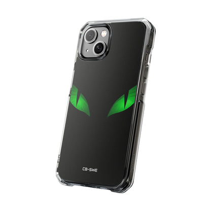 Mystical Green Gaze iPhone Case - Impact