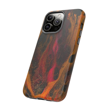 Bon Fire Ink Art iPhone Case (Protective) Phone Case