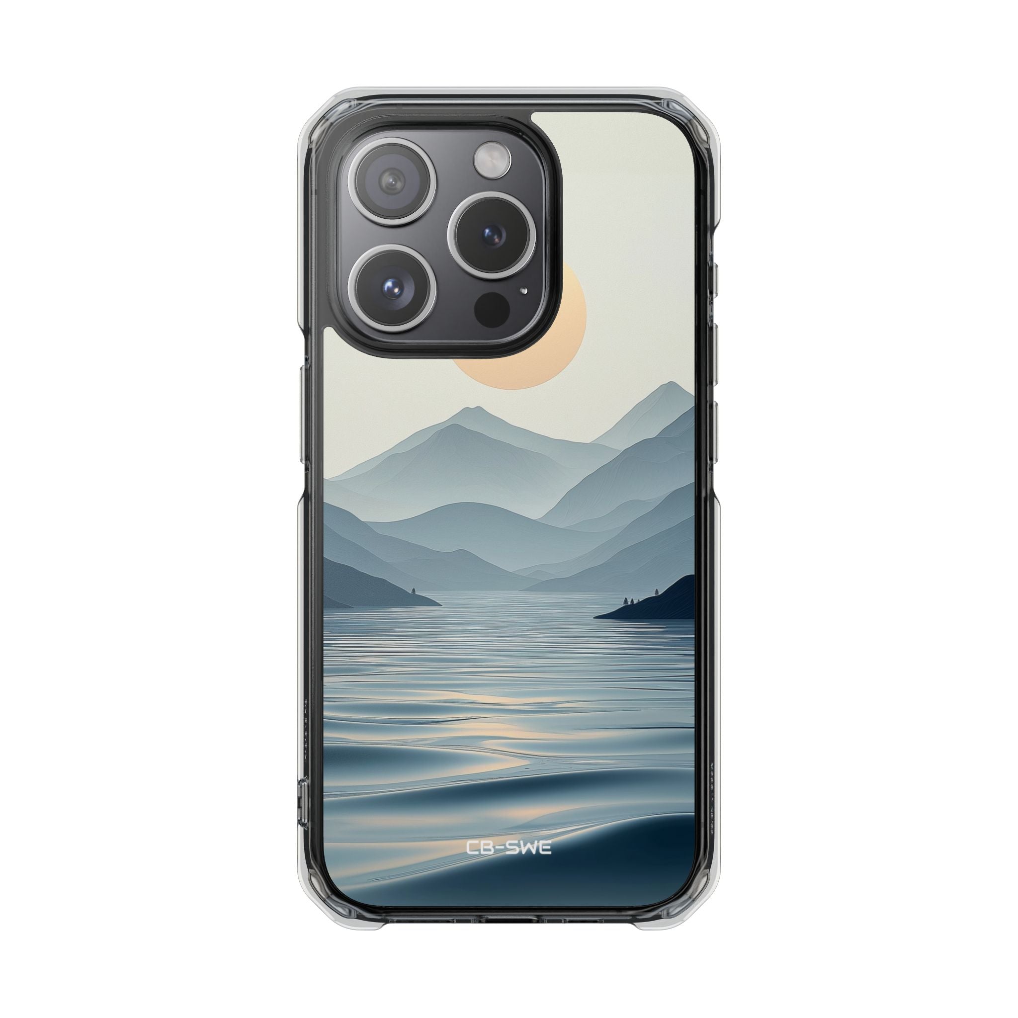 Gentle Waves Reflect iPhone Case - Impact