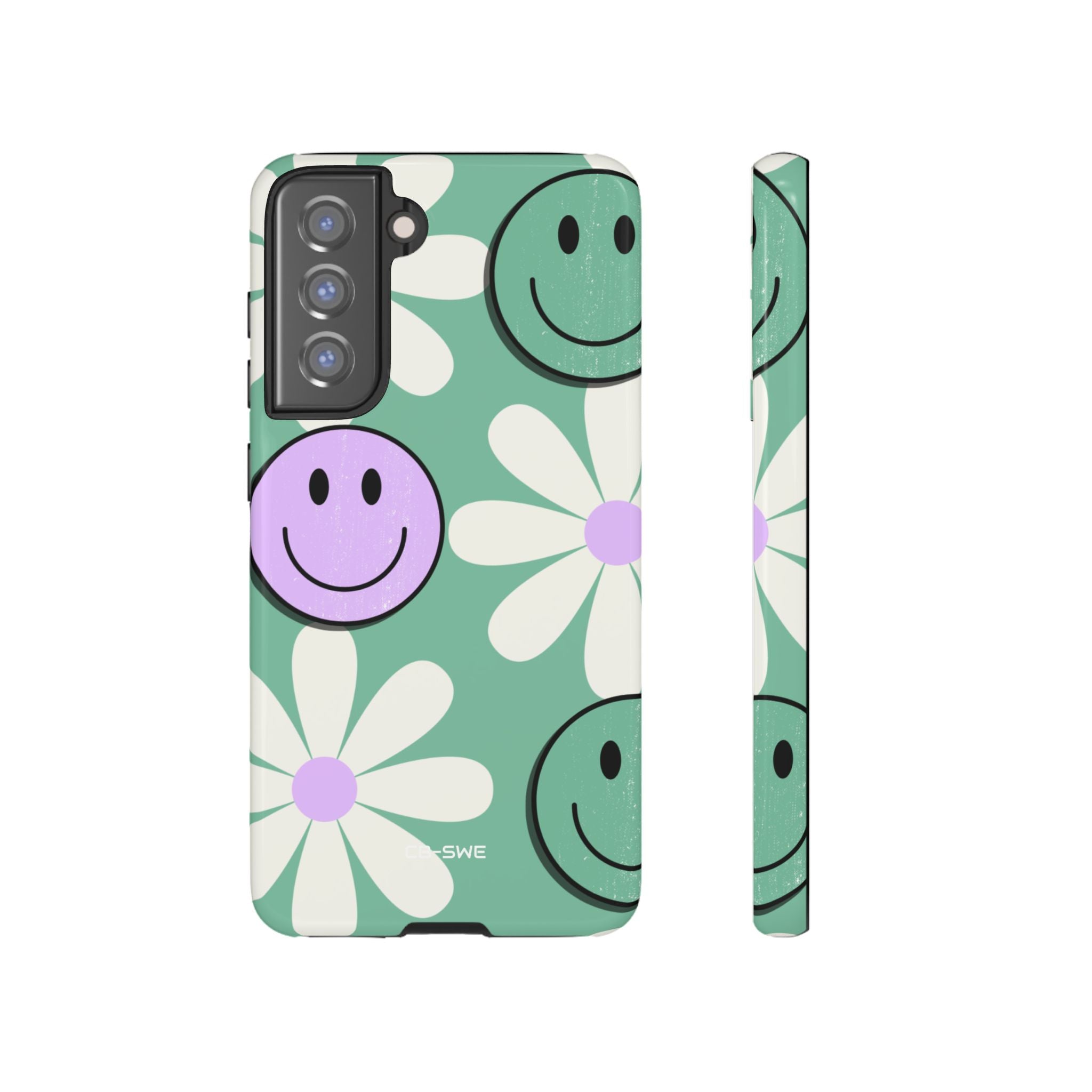 Playful Retro Blooms - Samsung Case