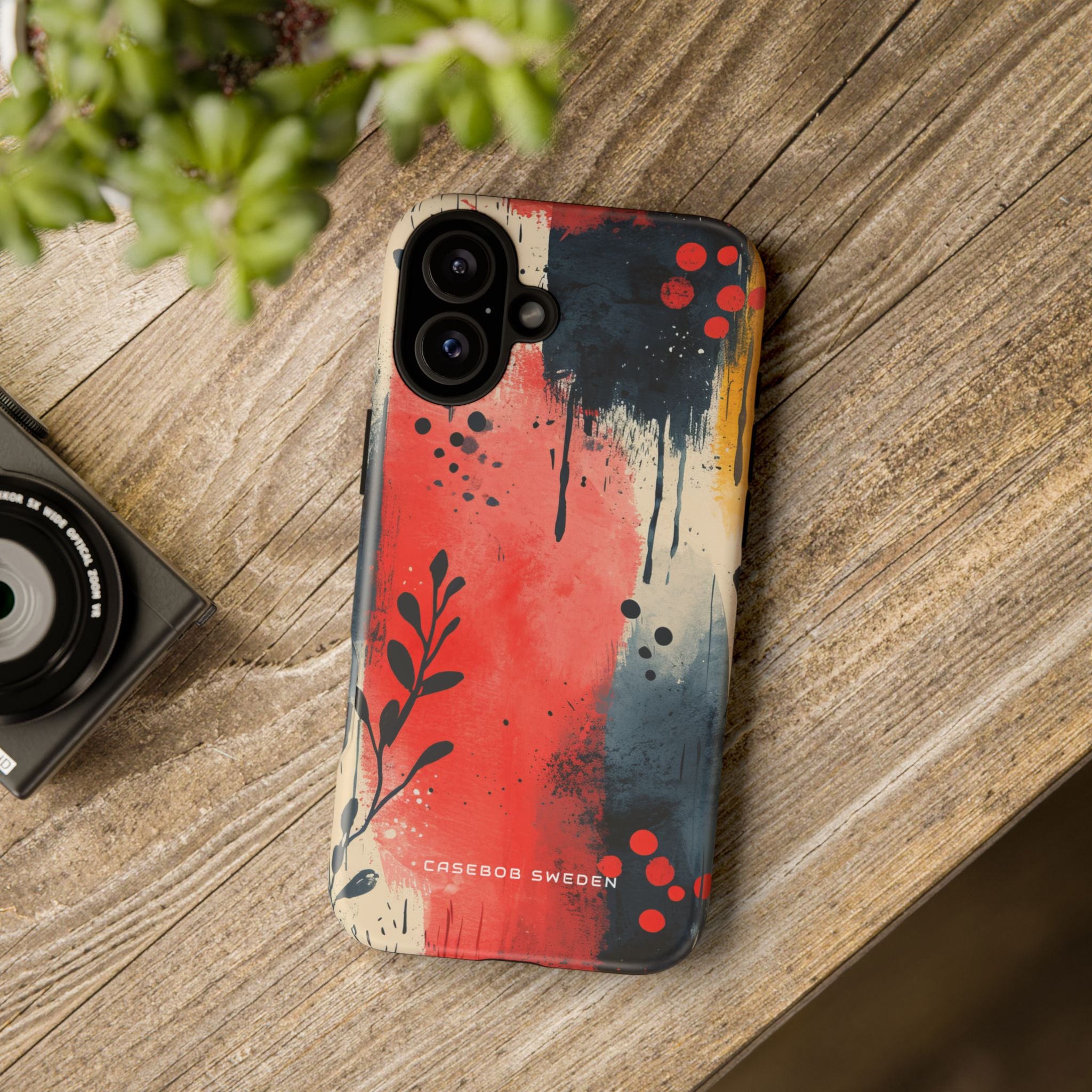 Vibrant Floral Energy iPhone 16 - Tough Phone Case