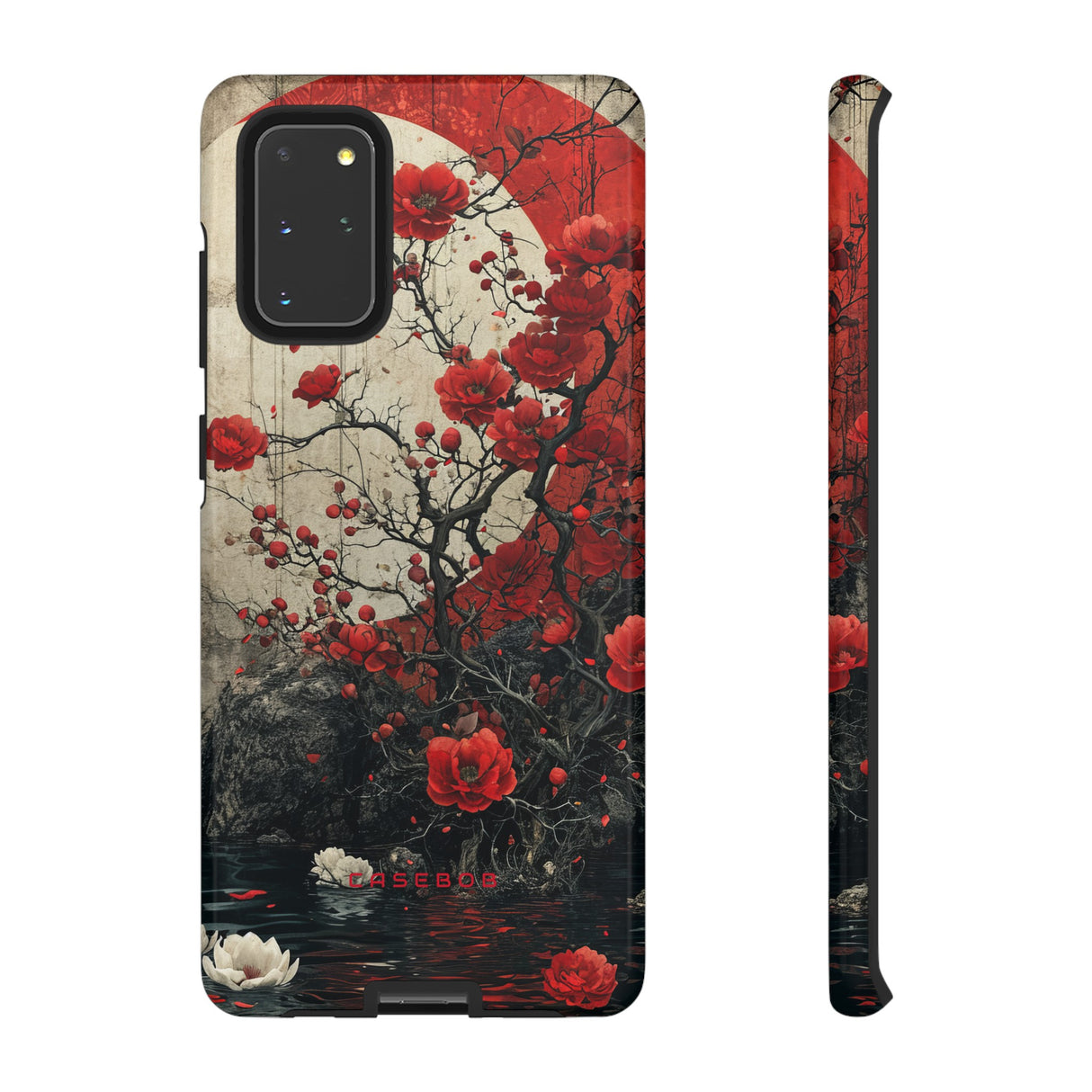 Moonlit Rose Peace - Protective Phone Case