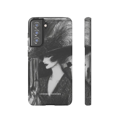 Timeless Elegance in Monochrome  Samsung S21 - Tough Phone Case