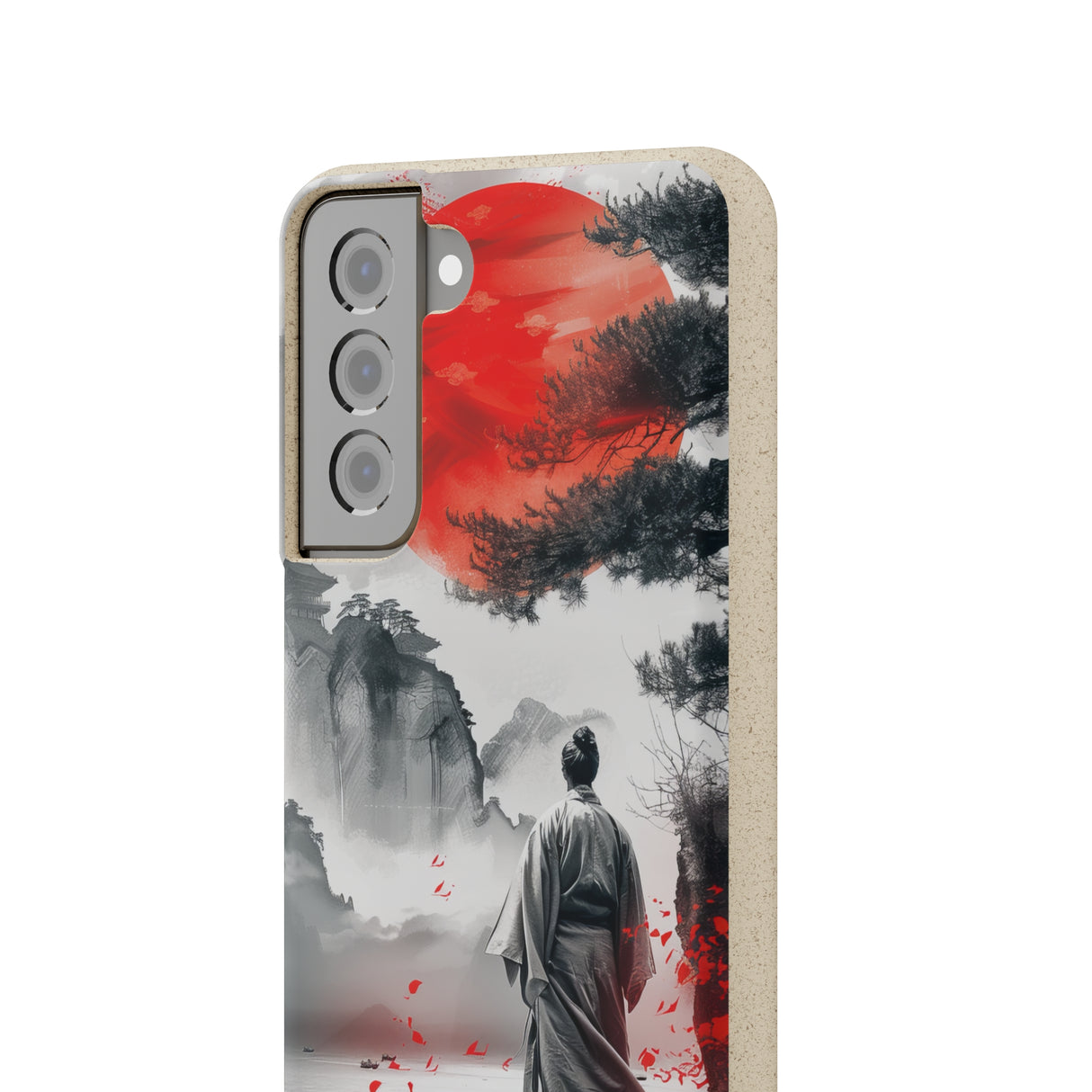 Serene Samurai Sunrise | Biodegradable Phone Case