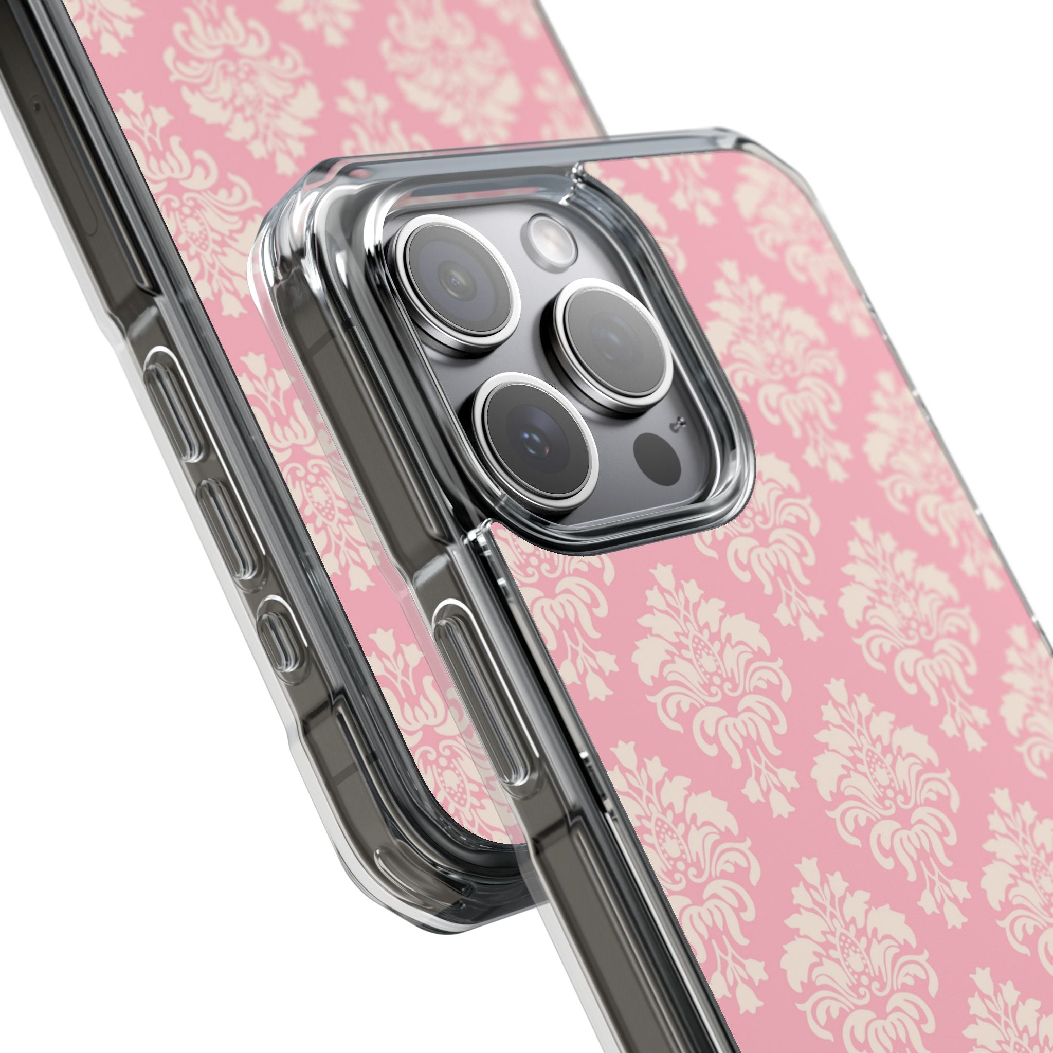 Pastel Damask Elegance iPhone Case - Impact