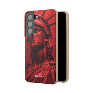 Red Liberty Revolution | Biodegradable Phone Case