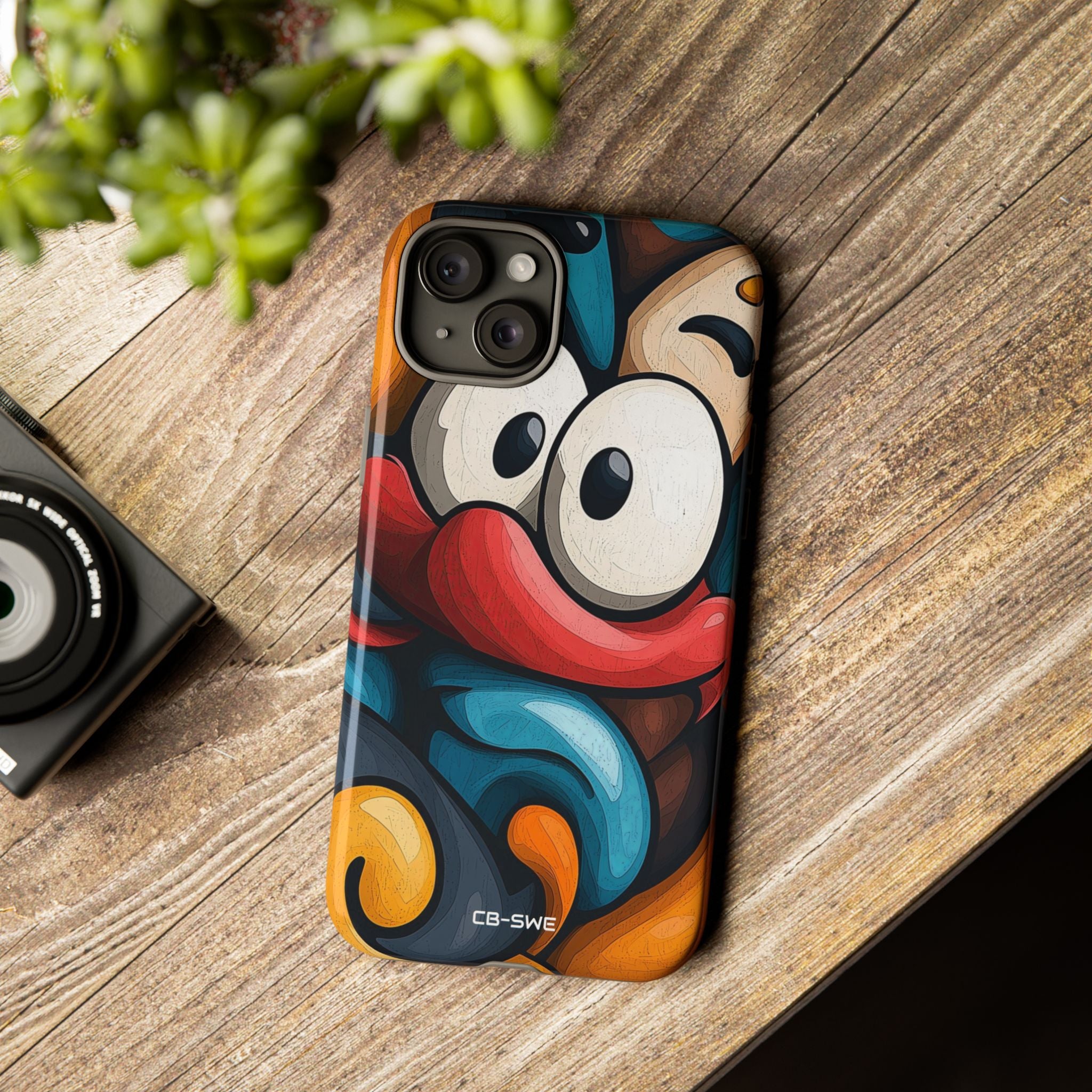 Whimsical Eyes Dance - iPhone Case