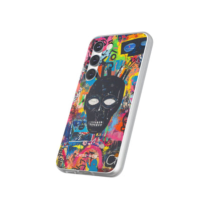 Skull Vortex Samsung S23 Case - Soft