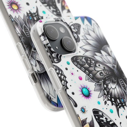 Butterfly Bloom iPhone 15 Plus Case - Soft