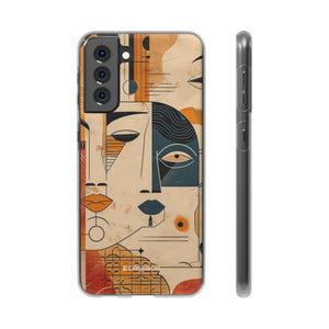 Cubist Introspection | Flexible Phone Case for Samsung Galaxy