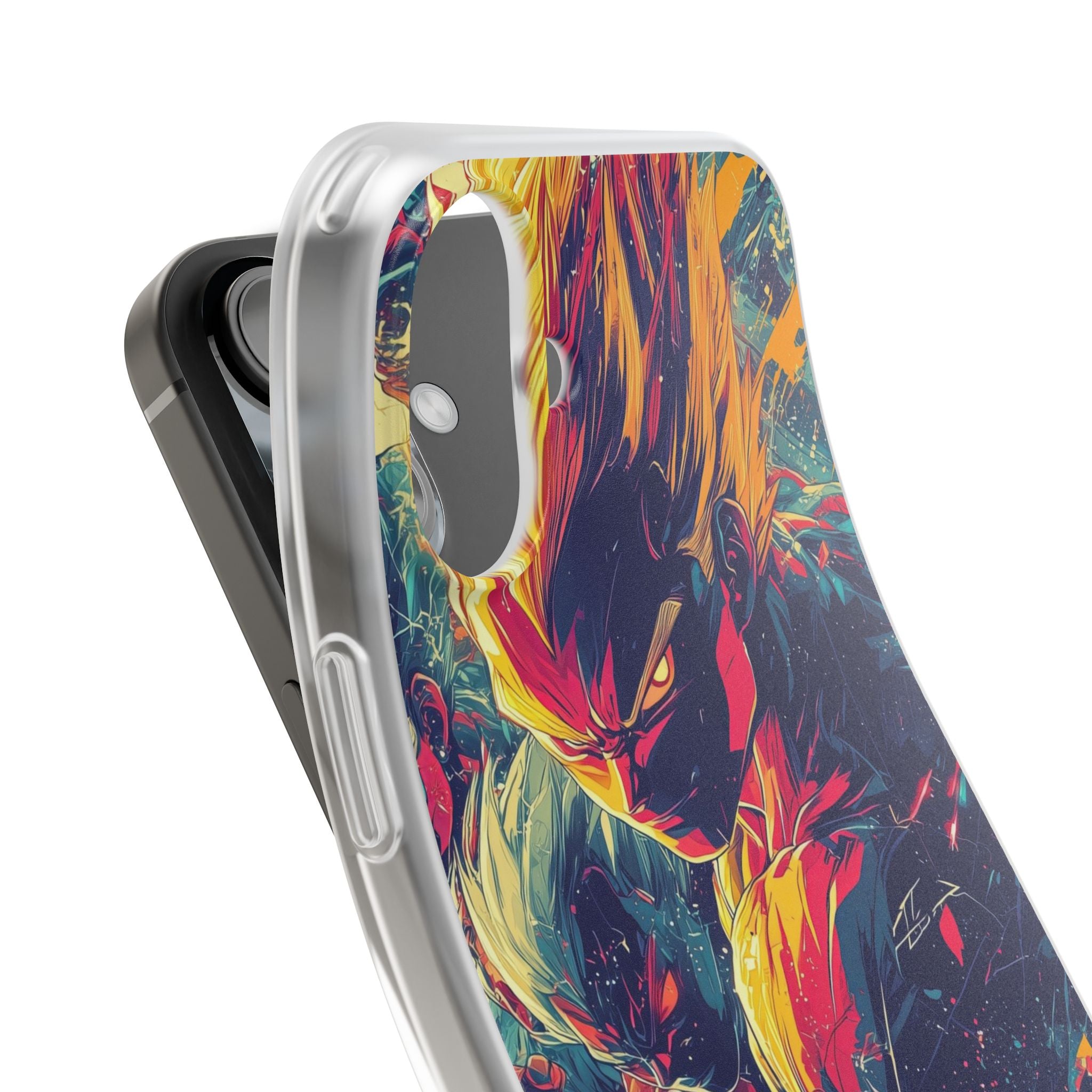 Yellow Fury iPhone 16 Plus Case - Soft