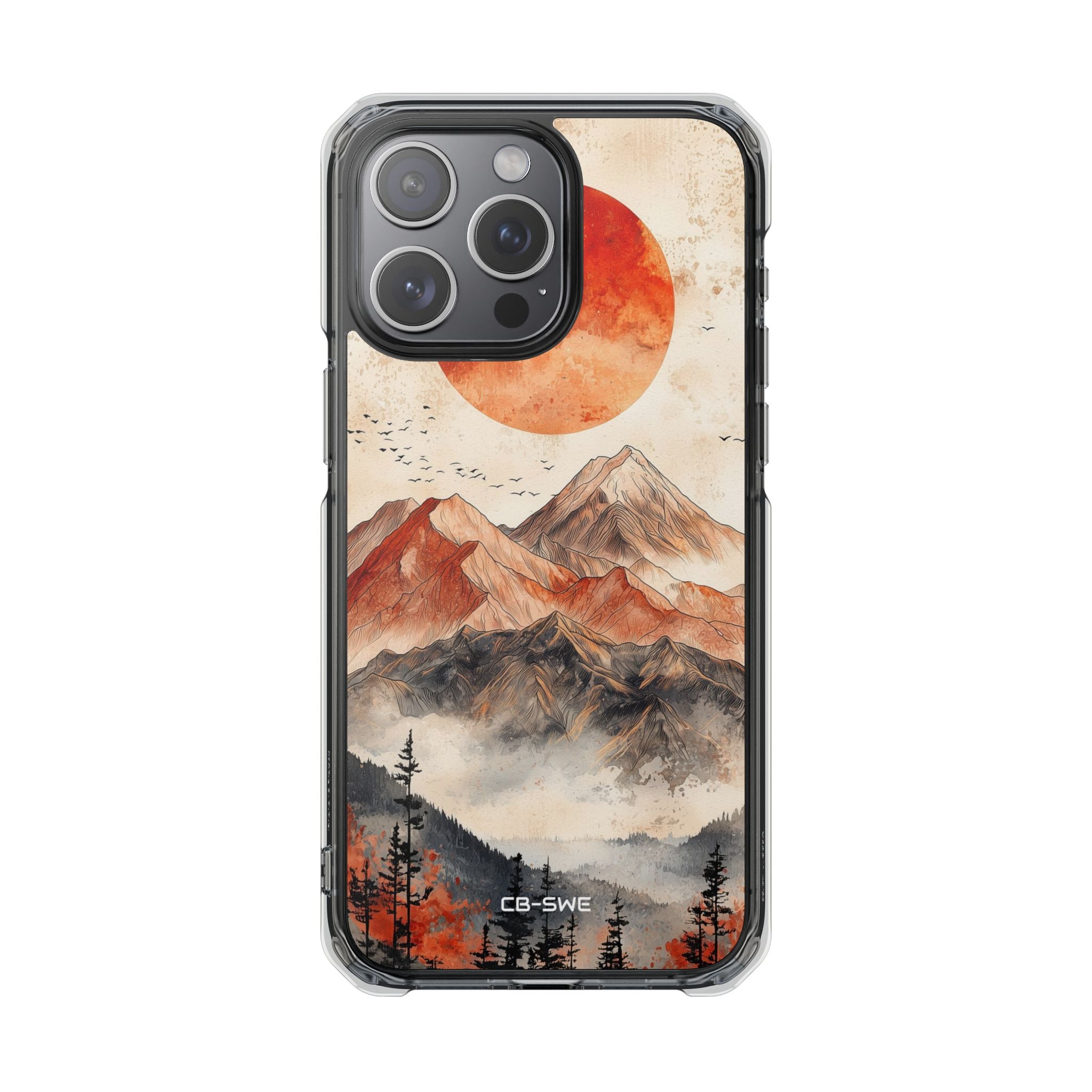 Mountains Greet Sun iPhone Case - Impact