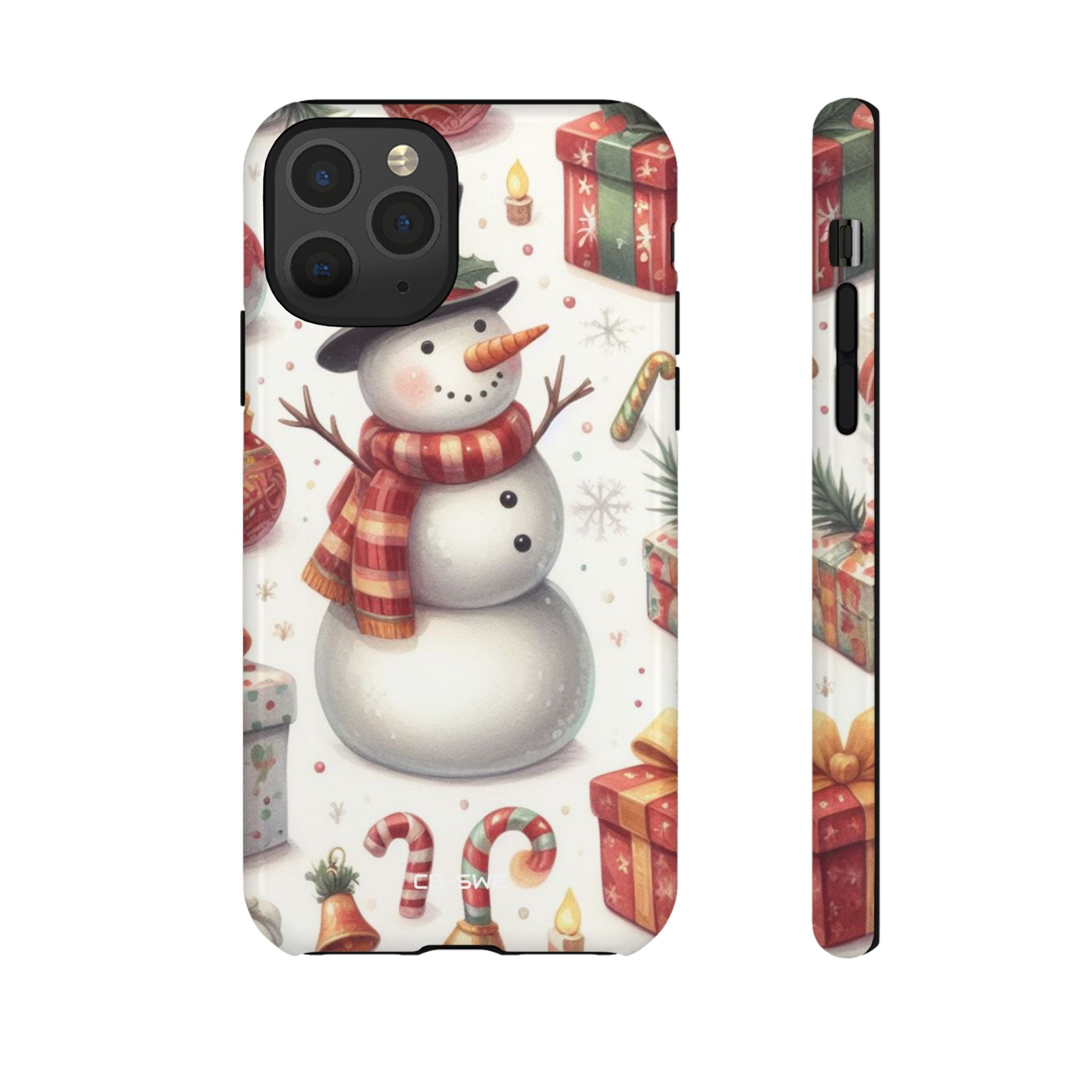 Snowman Welcomes Joy - iPhone Case