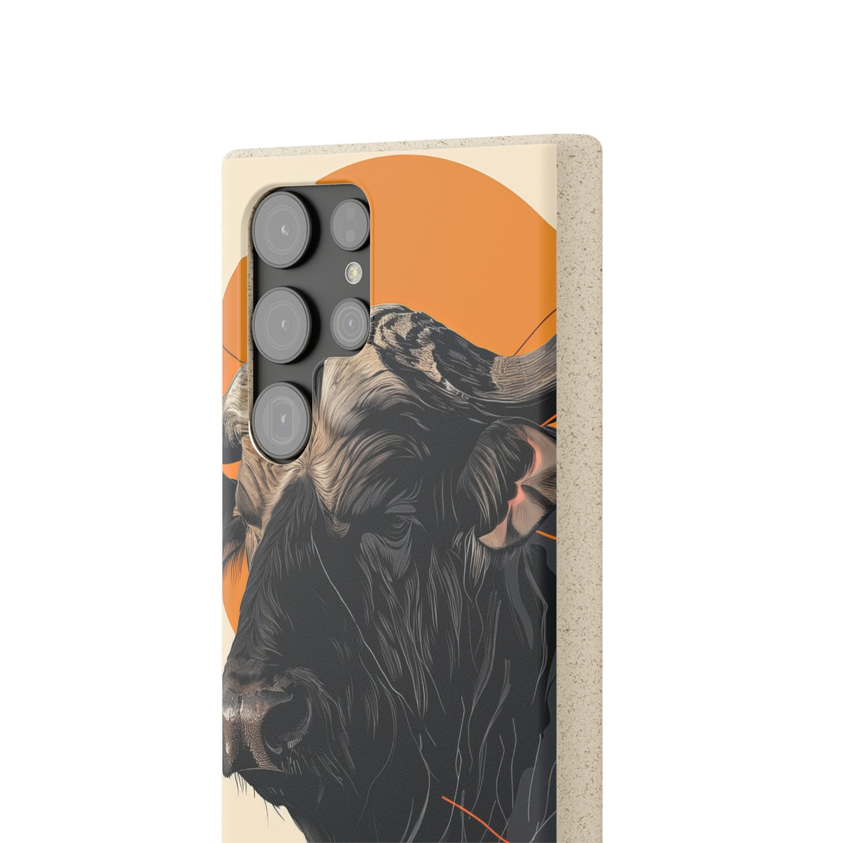 Majestic Buffalo Sun | Biodegradable Phone Case