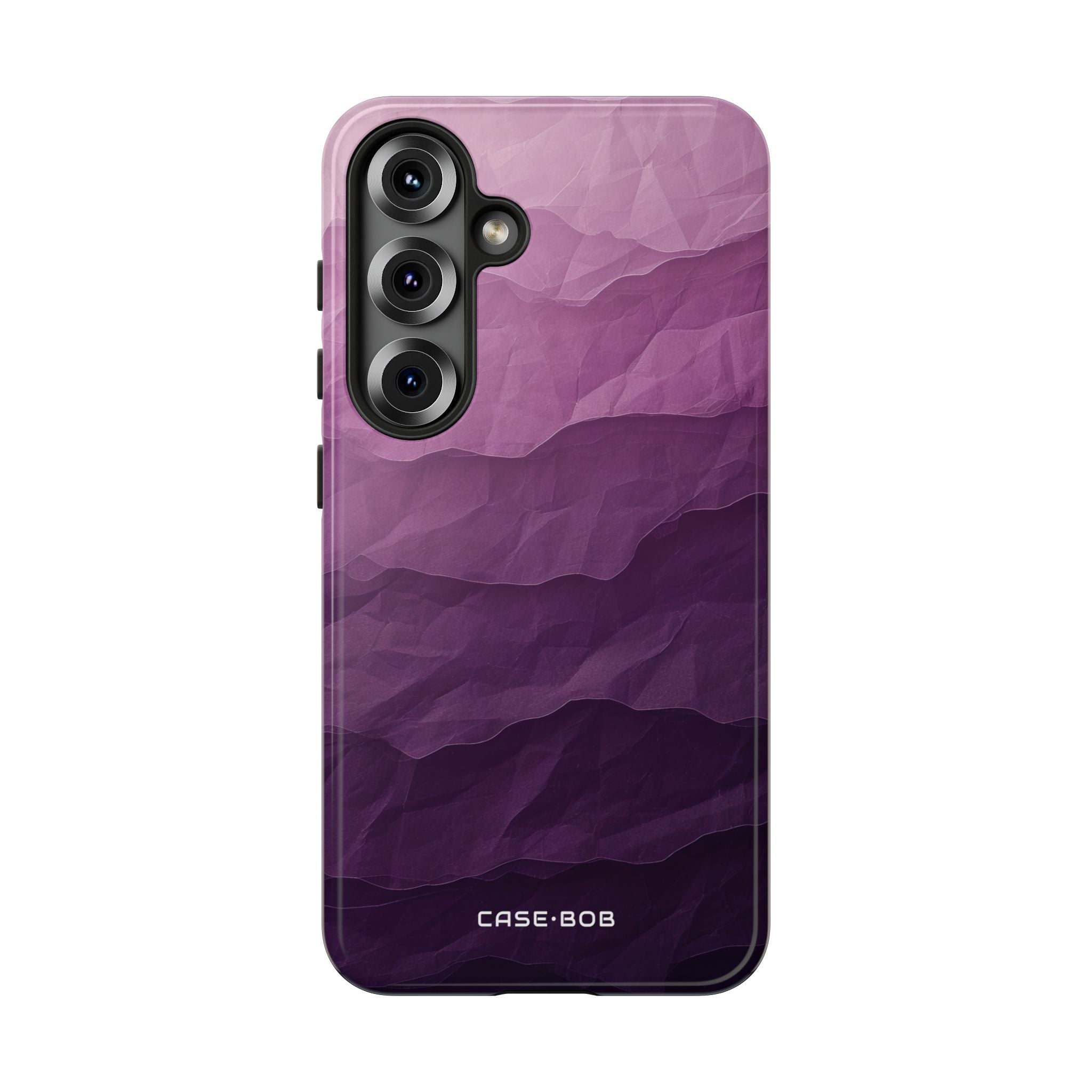 Purple Wave Layers Samsung S25 Case - Tough