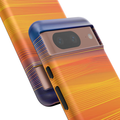 Gradient Sunset Flow Google Pixel 8 - Tough Phone Case