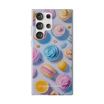 Pastel Whimsy Desserts - Flexi Samsung S23 Phone Case