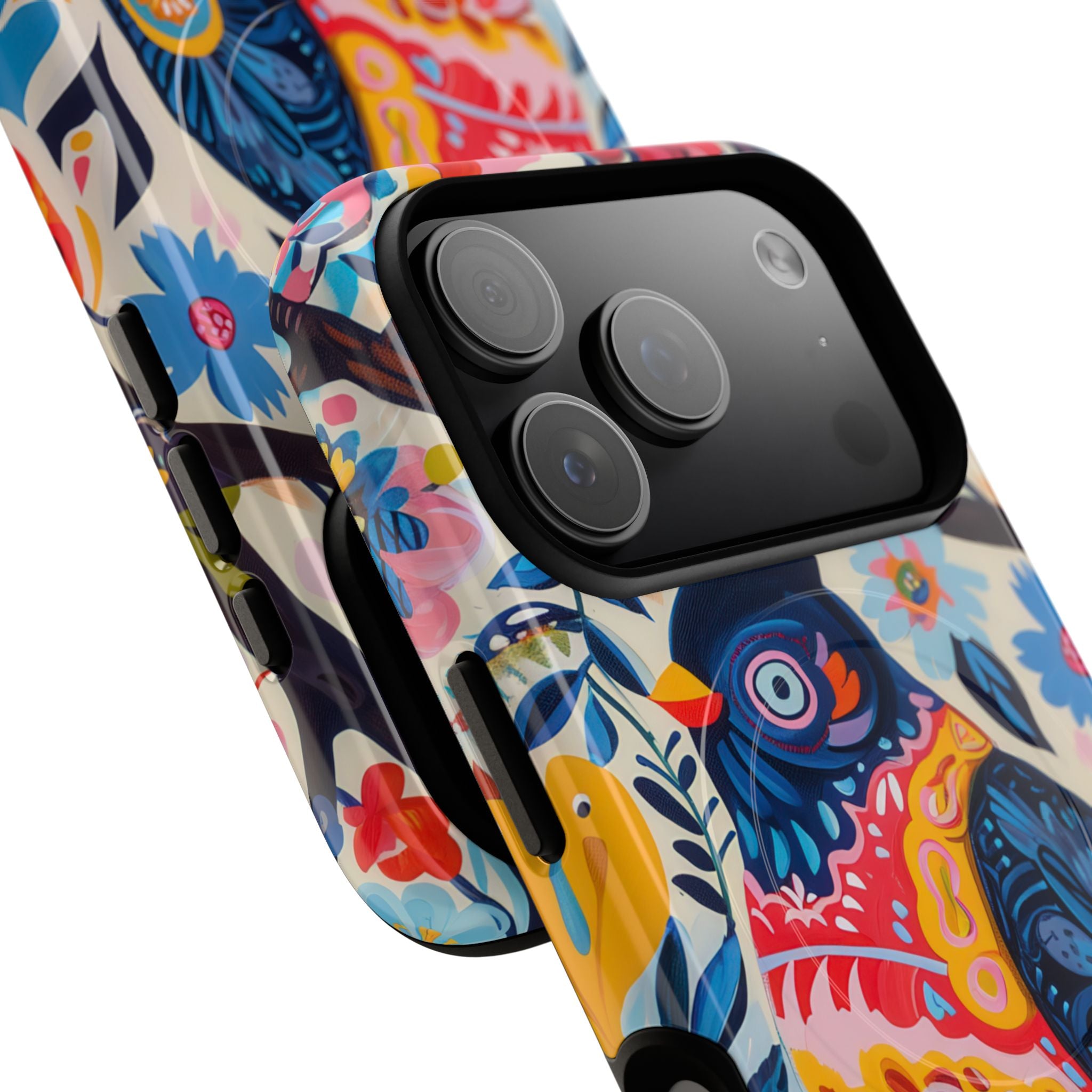 Owl Bloom iPhone 17 Pro Case - Tough+