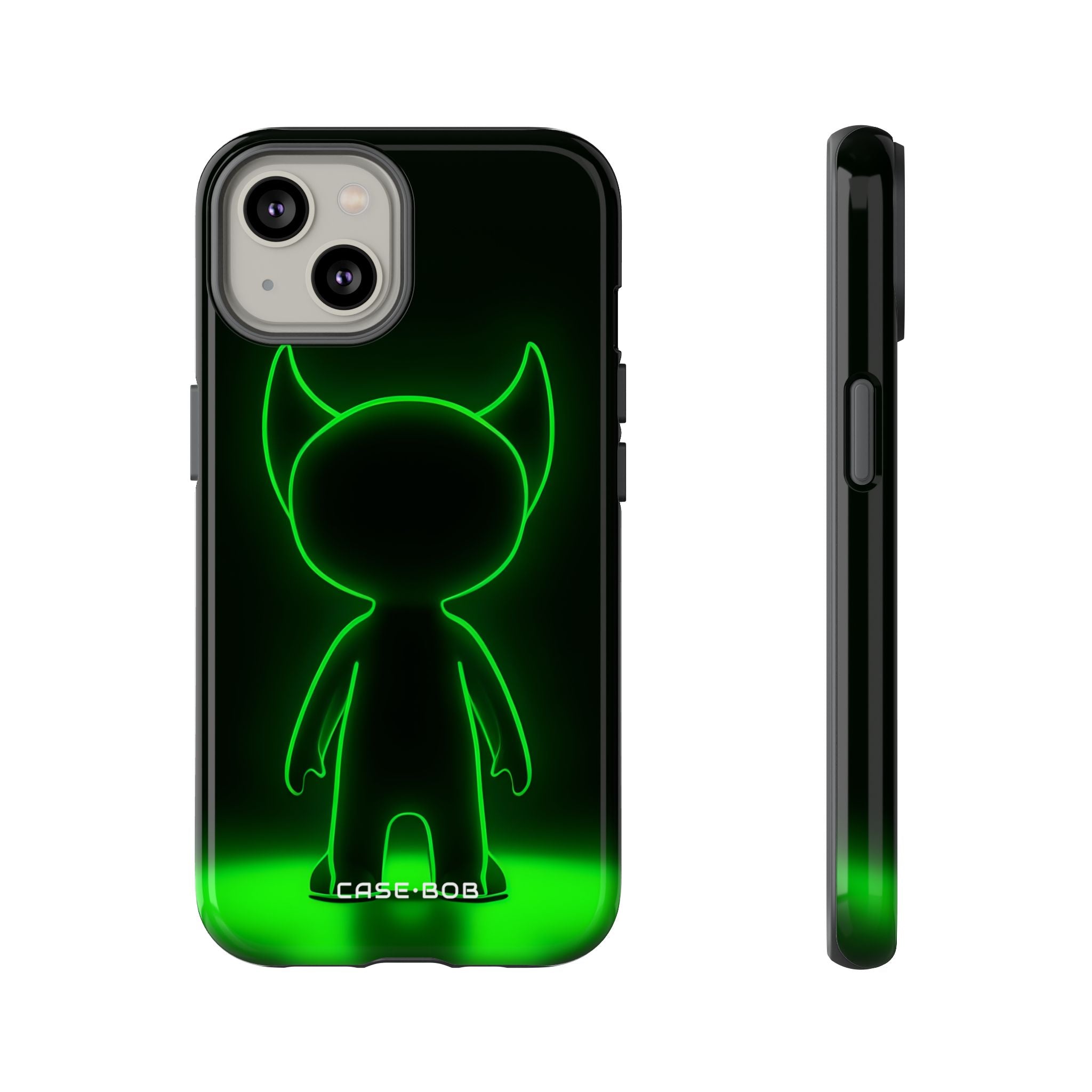 Neon Horned Glow iPhone 14 Case - Tough