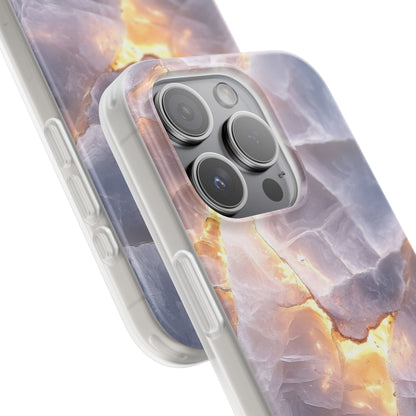 Crystal Veins iPhone 15 Pro Case - Soft