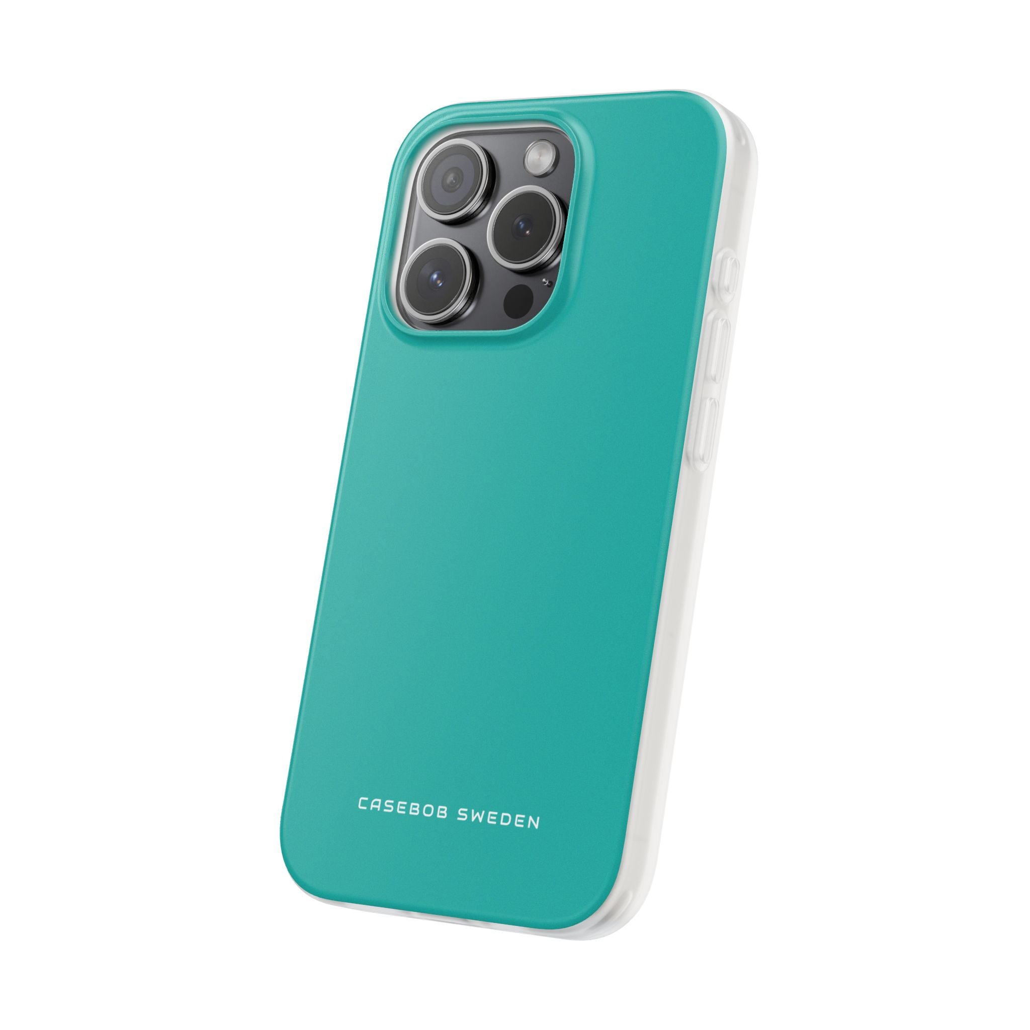 Light Sea Green iPhone 15 - Flexi Phone Case