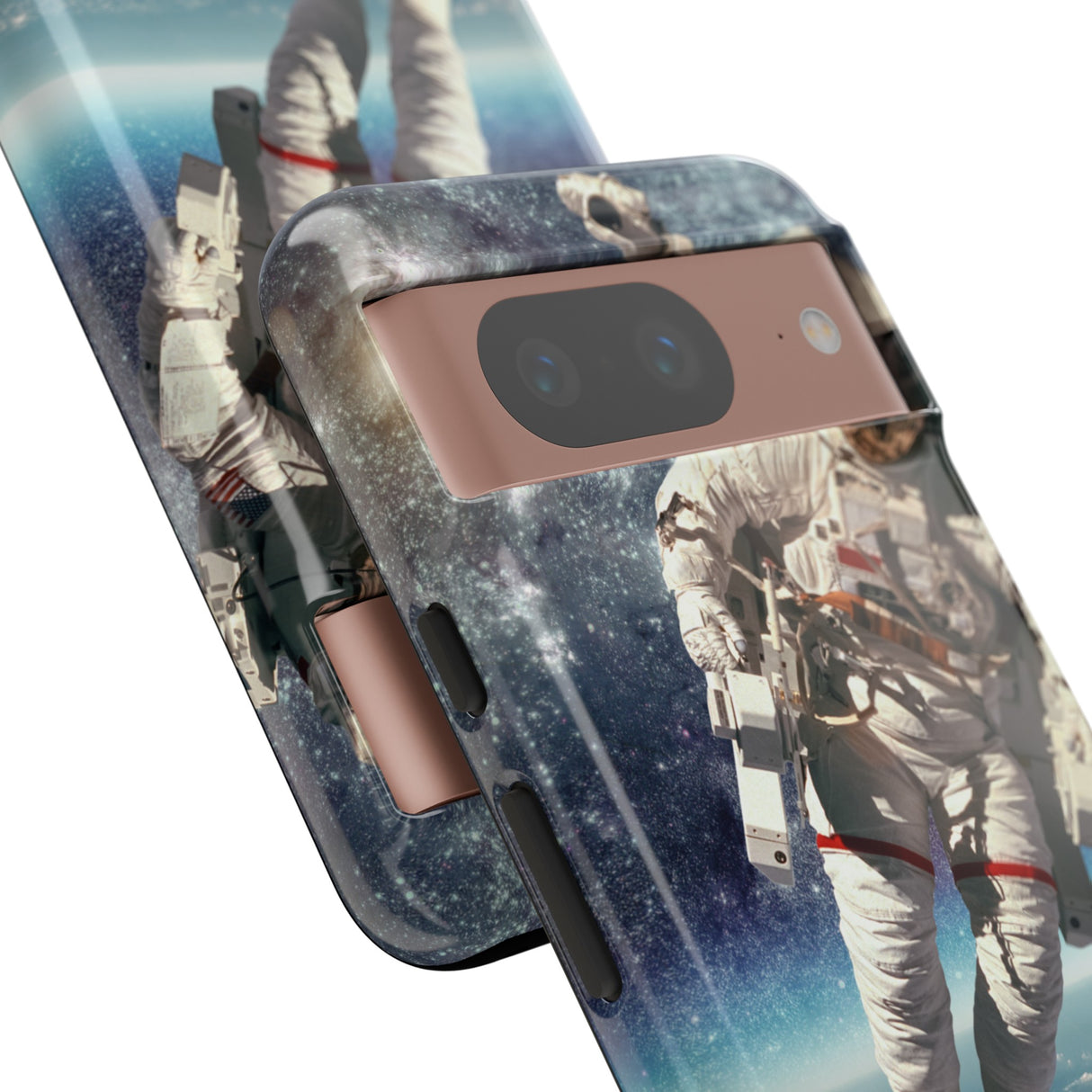 Astronaut in outer space - Protective Phone Case