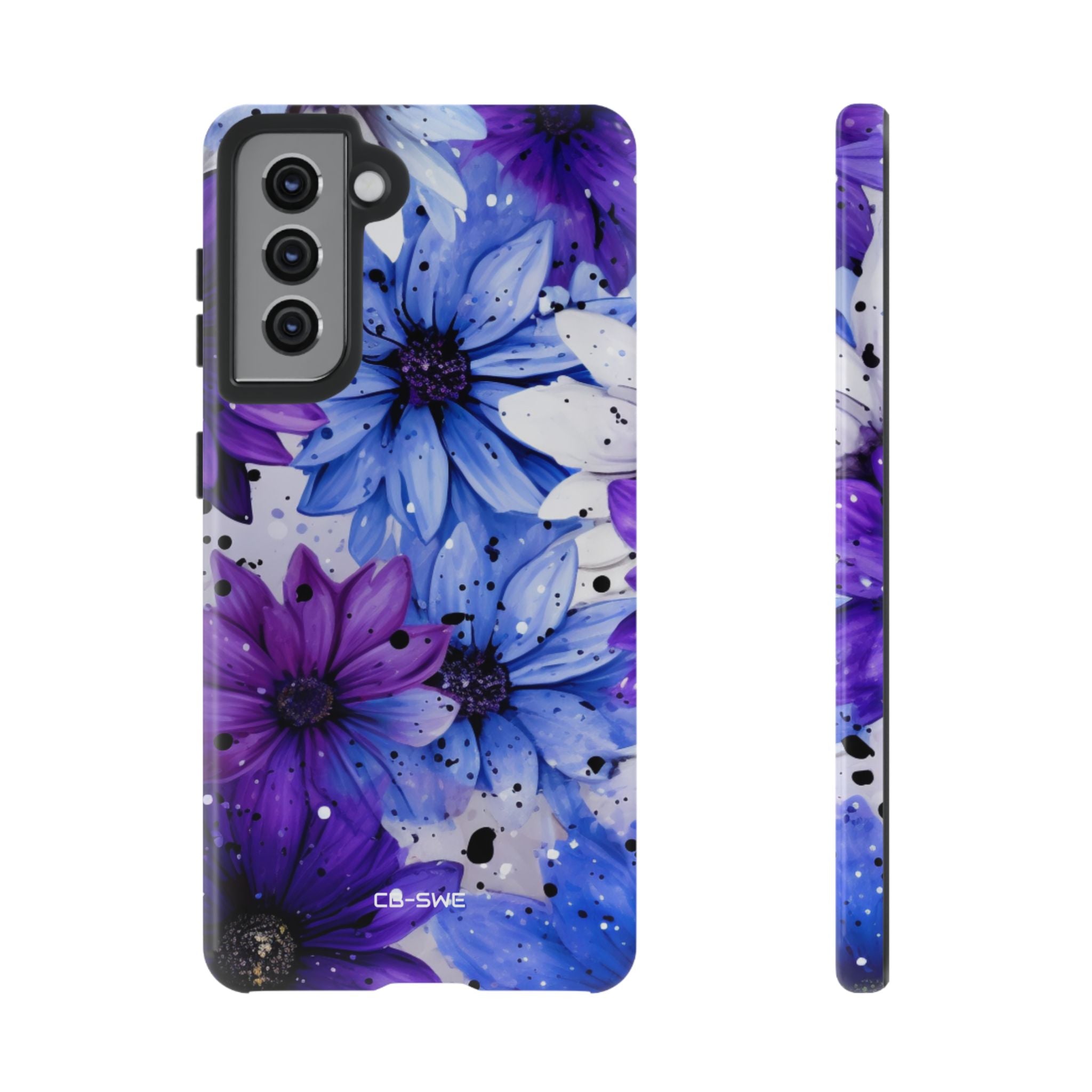 Vivid Splattered Blooms - Samsung Case