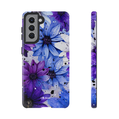 Vivid Splattered Blooms - Samsung Case
