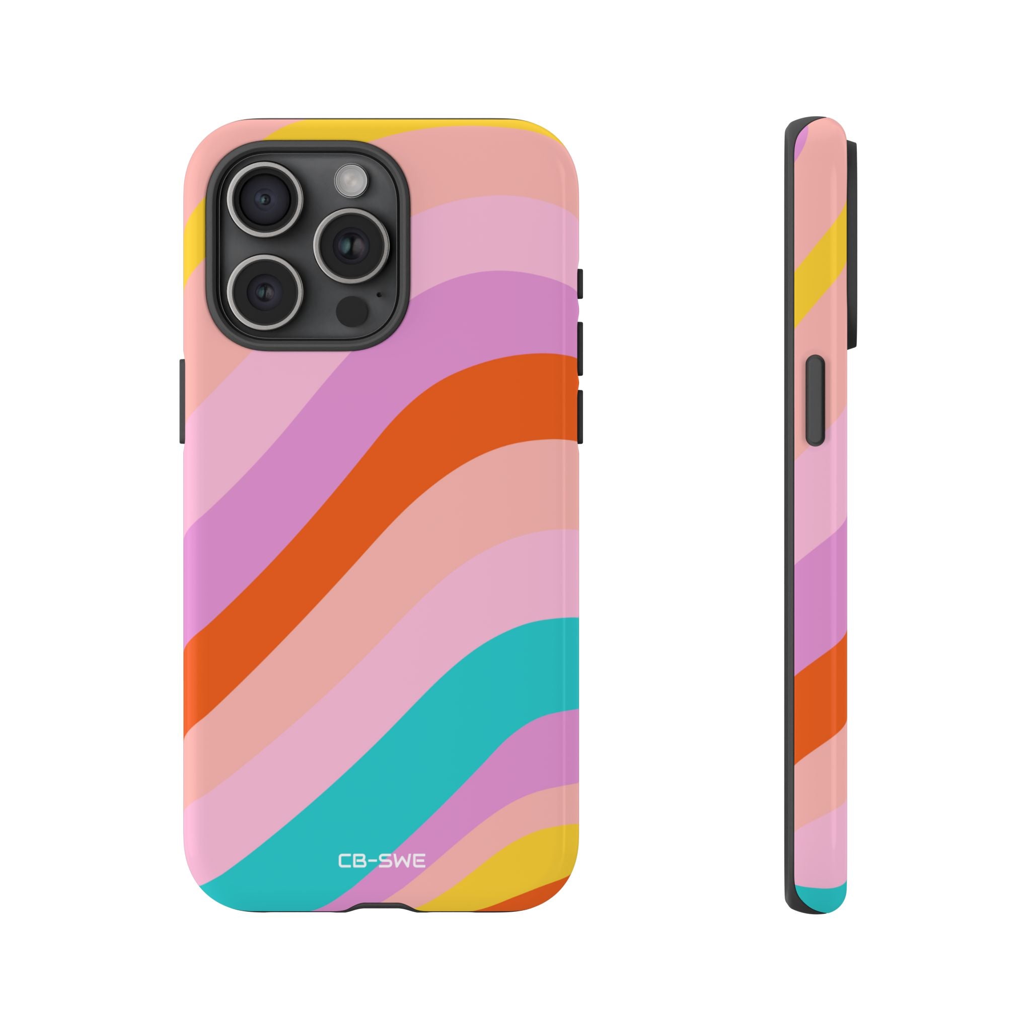 Fluid Color Waves - iPhone Case
