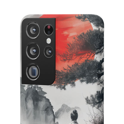 Zen Harmony: Japanese Serenity in Motion Samsung S21 - Slim Phone Case