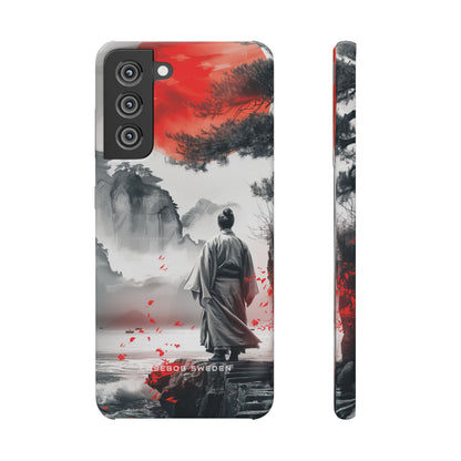 Zen Harmony: Japanese Serenity in Motion Samsung S21 - Slim Phone Case