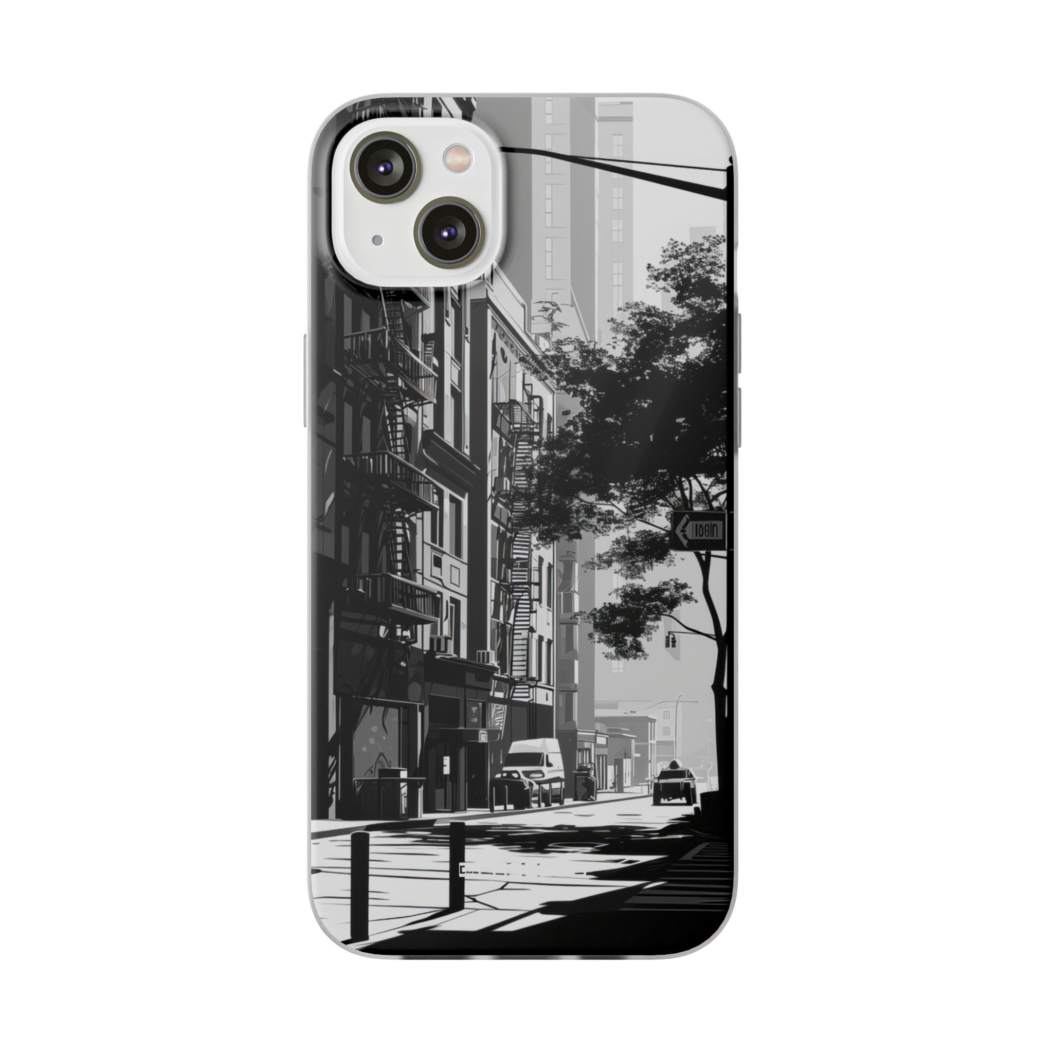 Urban Serenity | Flexible Phone Case for iPhone