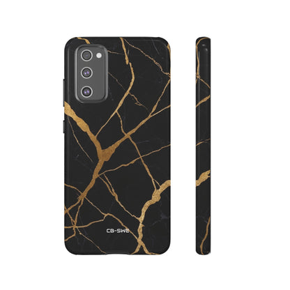 Golden Veins Twist - Samsung Case