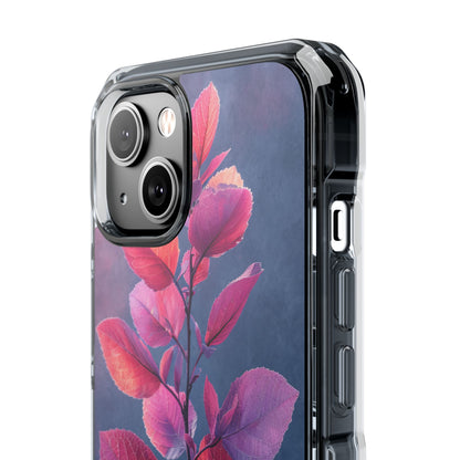 Pink Blue Nature - Clear Impact iPhone 14 Phone Case