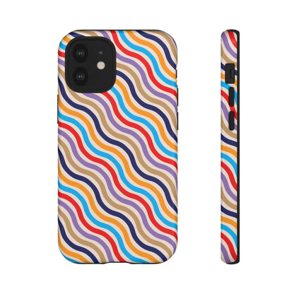 Thin wave Line - Protective Phone Case