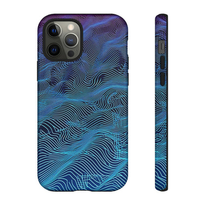 AI Interface: Tech Gradient - Protective Phone Case