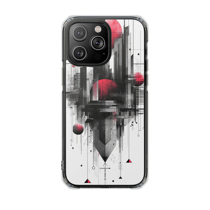 Cyber Gridscape - Phone Case for iPhone