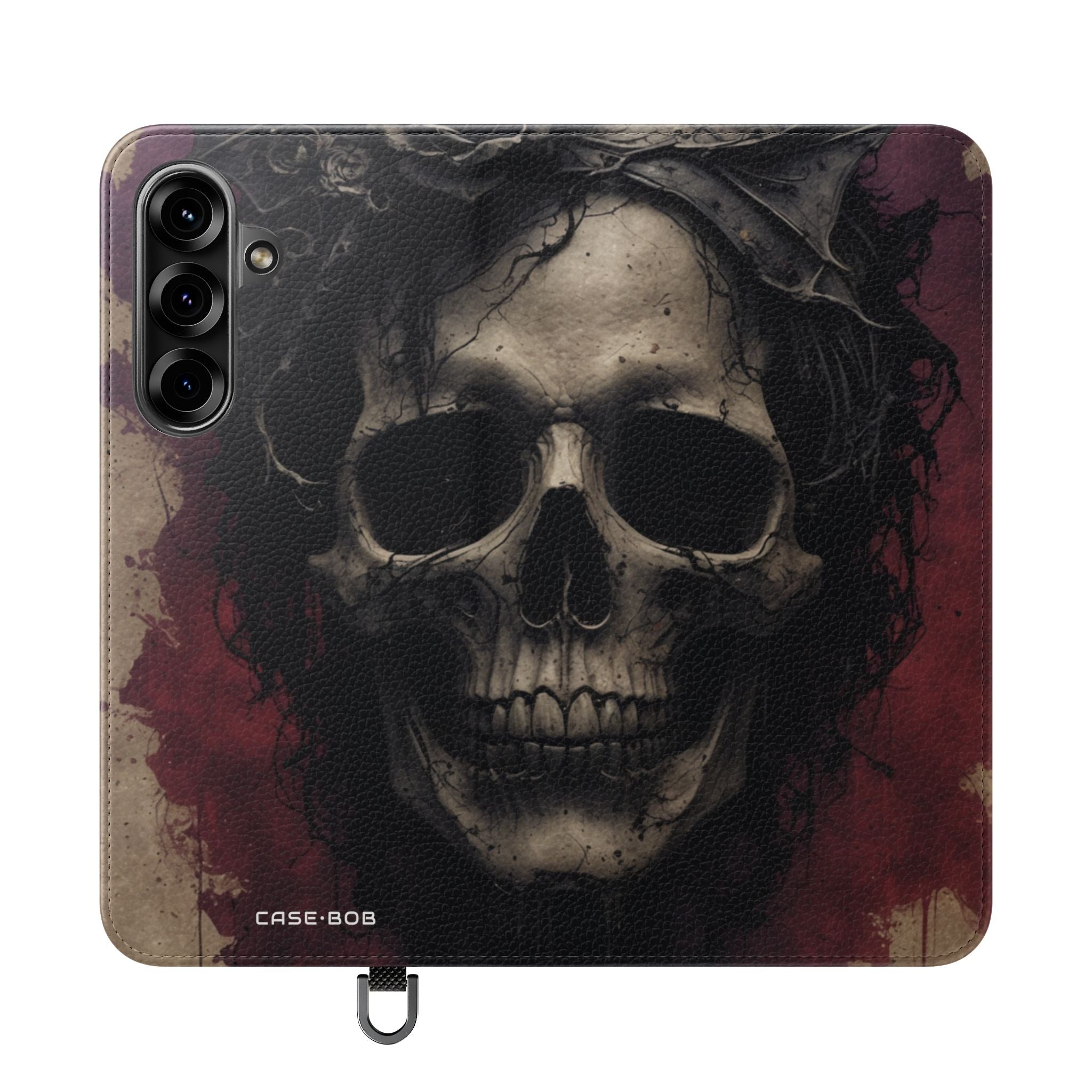 Winged Skull Rose - Samsung S25+ Case - Lompakko
